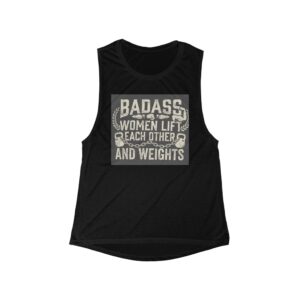 Women's Motivational Lifting Tank — Muscle Tee for Gym
